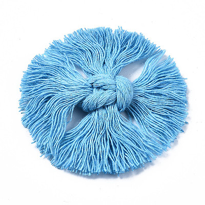 Polycotton(Polyester Cotton) Woven Pendant Decorations&nbsp;FIND-S324-001-1