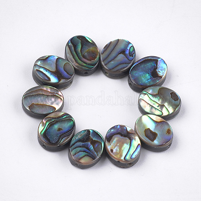 Abalone Shell/Paua Shell Beads&nbsp;SSHEL-T008-04-1