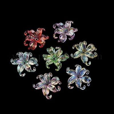 Transparent Acrylic Beads&nbsp;MACR-K358-06A-1