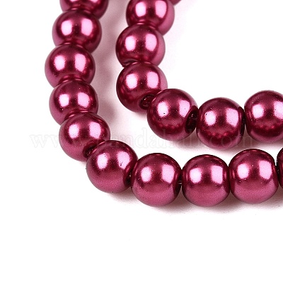 Baking Paint Glass Pearl Bead Strands&nbsp;HY-Q003-3mm-14-1