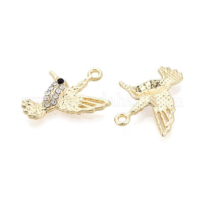 Alloy & Crystal Rhinestone Pendants&nbsp;PALLOY-T095-09KCG-1