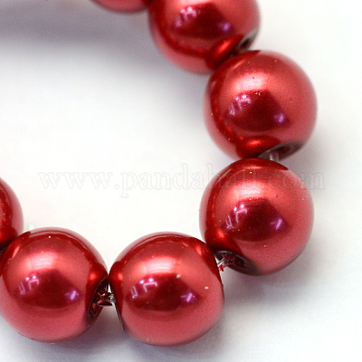 Baking Paint Glass Pearl Bead Strands&nbsp;HY-Q003-3mm-51-1
