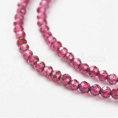 Natural Grade AA Garnet Bead Strand&nbsp;G-G680-04-1