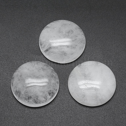 Natural Quartz Crystal Cabochons&nbsp;G-E492-A-01-1