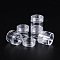 Plastic Bead Containers, Column, Clear, 4.3x4cm, Capacity: 35ml