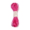 Polyester Embroidery Floss, Cross Stitch Threads, Camellia, 2mm, 10m/bundle