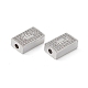 Brass Micro Pave Clear Cubic Zirconia Beads&nbsp;KK-E068-VB461-3