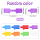 30Pcs Nylon Hook and Loop Cable Labels&nbsp;FIND-SP0004-89A-2