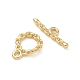 Brass Toggle Clasp&nbsp;KK-D289-53B-G-3