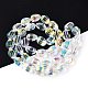 Electroplate Glass Beads Strands&nbsp;EGLA-T028-01B-2