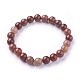 Natural Purple Aventurine Beads Stretch Bracelets&nbsp;BJEW-F380-01-B11-1