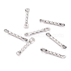 Tarnish Resistant 201 Stainless Steel Links Connectors&nbsp;X-STAS-B011-02A-P