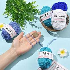 12 Skeins 4 Colors 4-Ply 59.7%Polyester & 40.3%Acrylic Fiber Yarn for Tufting Gun Rugs&nbsp;OCOR-FS0001-07D