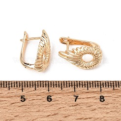 Brass Hoop Earrings for Women&nbsp;KK-CBACA55-15G