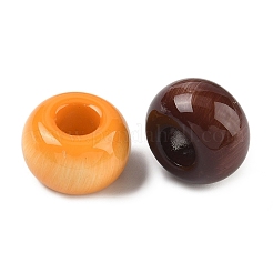 Opaque Acrylic European Beads&nbsp;MACR-L016-05