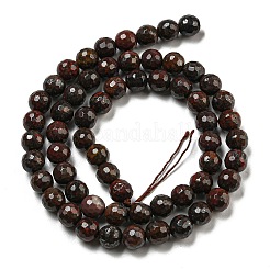 Natural Brecciated Jasper Beads Strands&nbsp;G-E571-A04-01