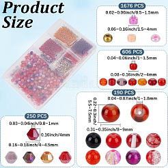 DIY Glass & Acrylic & Seed Beads Findings Kits&nbsp;DIY-PA0001-37