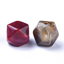 Acrylic Beads&nbsp;OACR-T007-09-M
