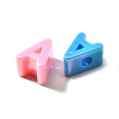 UV Plating Opaque Acrylic European Beads&nbsp;SACR-Z007-01A