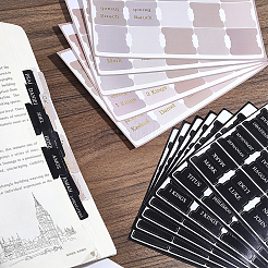 16 Sheets 2 Styles Paper Bible Verse Index Sticker&nbsp;DIY-WR0005-80B