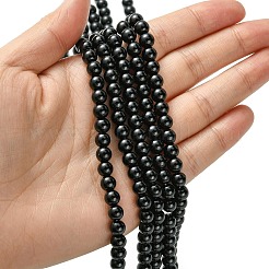 Eco-Friendly Dyed Glass Pearl Round Beads Strands&nbsp;HY-A002-6mm-RB080