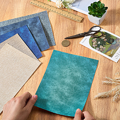 6Pcs PVC Leather Fabric&nbsp;DIY-CL0002-27D