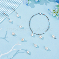 12Pcs Natural Cultured Freshwater Pearl Pendants&nbsp;FIND-FI0001-18A