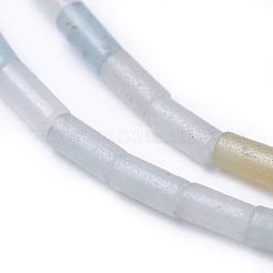 Natural Flower Amazonite Beads Strands&nbsp;G-G783-04
