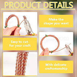2-Ply Brass Jewelry Wire&nbsp;KK-WH0084-26B