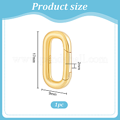 1Pc 925 Sterling Silver Spring Gate Clasps&nbsp;STER-PH0004-01