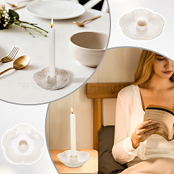 2Pcs Porcelain Candle Holders&nbsp;DJEW-PH0001-87A