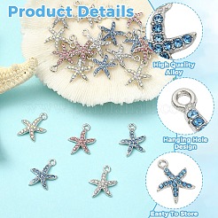 20Pcs 4 Colors Alloy Pendants&nbsp;FIND-YW0012-38