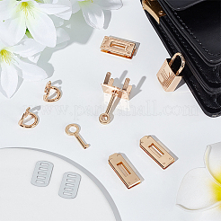 2 Sets Alloy Bag Lock Clasp Set&nbsp;FIND-WR0006-89