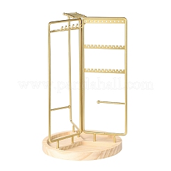 Rotatable Iron Jewelry Display Rack&nbsp;ODIS-Q042-03G