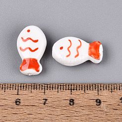 Handmade Porcelain Ceramic Beads&nbsp;PORC-Q005-06A