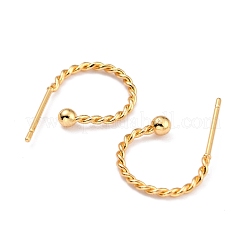 304 Stainless Steel Stud Earring Findings&nbsp;STAS-L252-001G