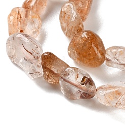 Natural Rutilated Quartz Beads Strands&nbsp;G-P497-01C-20