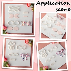 6 Sets 6 Styles Plastic Clay Pressed Molds&nbsp;AJEW-SC0004-09A