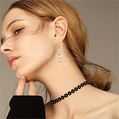 240Pcs 4 Style 304 Stainless Steel Crimp Beads Covers&nbsp;STAS-DC0015-59