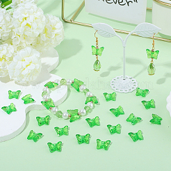 400Pcs Transparent Acrylic Beads&nbsp;TACR-PA0001-12