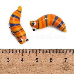 Handmade Lampwork Worm Figurines&nbsp;LA-CBA77D3-01C