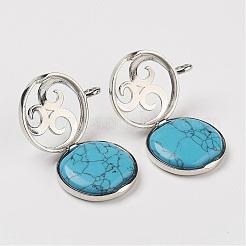 Natural & Synthetic Gemstone Pendants&nbsp;G-G910-I