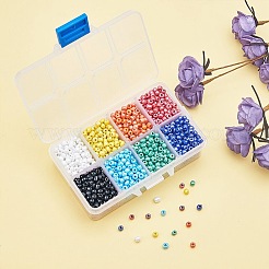 Mixed Style 6/0 Round Glass Seed Beads&nbsp;SEED-PH0006-4mm-11