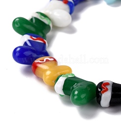 Handmade Lampwork Beads Strands&nbsp;LAMP-I022-15