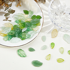 120Pcs 12 Styles Handmade Lampwork & Glass Pendants&nbsp;GLAA-DR0001-10
