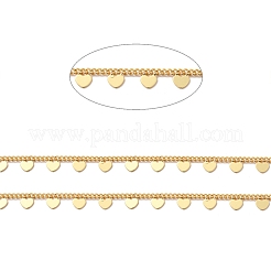 Rack Plating Brass Curb Chains&nbsp;CHC-I040-07G