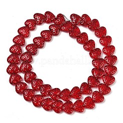 Transparent Glass Beads Strands&nbsp;GLAA-H038-01F