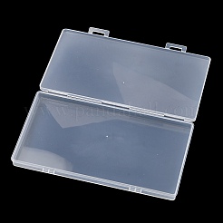 (Defective Closeout Sale: Yellowing) Transparent Plastic Bead Containers&nbsp;CON-XCP0002-72