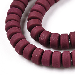 Handmade Polymer Clay Beads Strands&nbsp;CLAY-N008-008D-01
