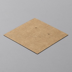 Kraft Paper Jewelry Display Cards&nbsp;CDIS-TAC0010-04A